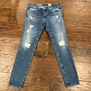 AG…The Stilt Cigarette Leg Jean …Washed/Never Worn